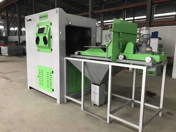 新型環(huán)保手動(dòng)加壓式轉(zhuǎn)臺(tái)噴砂機(jī)，噴丸機(jī)