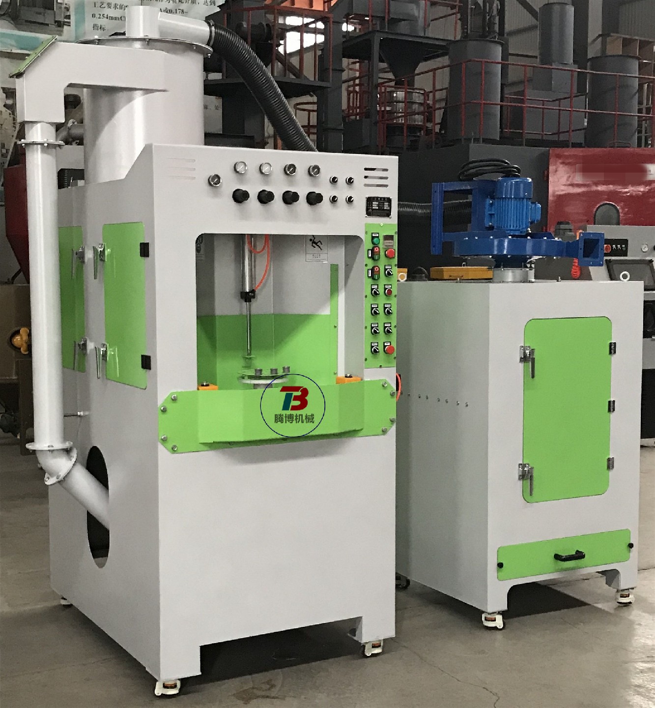 汽車密封件油封增強(qiáng)附著力自動噴砂機(jī)